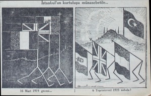  İstanbul'un kurtuluşu münasebetile... 16 Mart 1919 gecesi... 6 Teşrinievvel 1923 sabahı ! A...