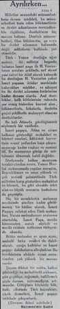  Ayrılırken... Atina 6 Milletler arasındaki münasebetlerin devam müddeti, bu münasebetleri tesis eden hükümetlerin ve devlet