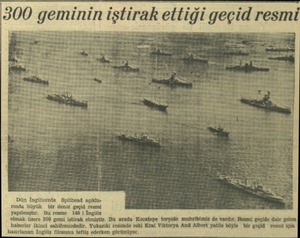  300 gemnı'n ı'ştı'rk etiği eçı'd resmi hat Dü yee değel Kd MSe ti B dd Dün İngilterede Spithead açıklarında büyük  bir deniz