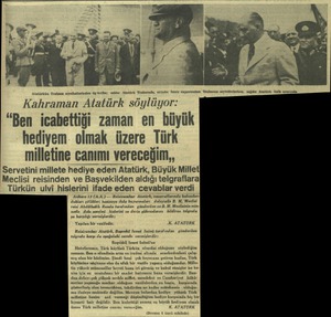  Atatürk Trabzonda, ortada: İzmir vapurundan Trabzonu seyrederlerken, sağda: Atatürk halk arasında Atatürkün Trahzon...