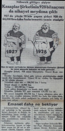  Mübarek gittj_gce şişiyor Kasaplar Şirketinin928 bilançosu da nihayet meydana çıktı 927 de yüzde 70 kâr yapan şirket 928 de