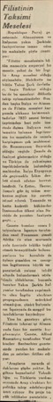  Filistinin Taksimi Meselesi (Republigue - Paris) ga zetesinde —Almanyanın ve İtalyanın yakın — Şarktaki faaliyetlerine temas