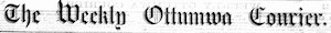 The Weekly Ottumwa Courier logo