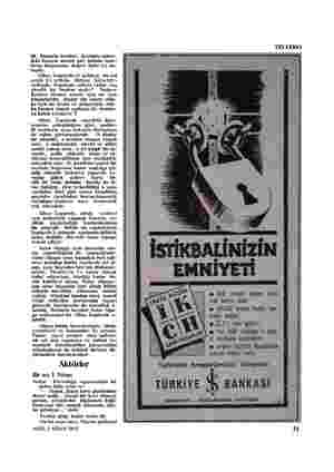  idi. Bununla beraber, Kerimin sahne- deki kısacık mazisi göz önünde tutu- lursa başarısının değeri daha iyi an- Albay...