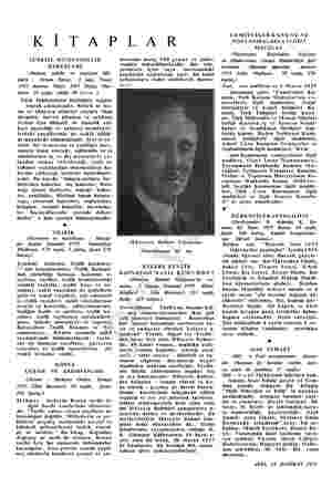  KİTAPLAR TÜRKİYE MÜHENDİSLİK HABERLERİ (İmtiyaz sahibi ve neşriyat Mü- dürü : Orhan Yavuz. I. sayı. Nisan 1955 Ankara, Mayıs