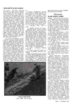  İKTİSADI VE MALİ SAHADA kil etmiştir. 1950, 1951  yıllarında 323,4 bin ton şeker istihsal edilmiş, buna mukabil 276.3 bin ton