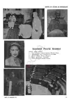  1955'İN EN GÜZEL 20 FOTOĞRAFI Associated Press'in Resimleri Yukarda soldan itibaren: 1 — Fas Sultanının ayağına kapanan...