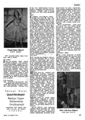   Puanlı bahar elbisesi Kelebek hafifliği 1957 senesinde kadın rahat, hare- ketli, tabif ve hürdü. Bir tehlike akat bu...