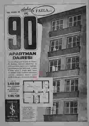    1961 YILINDA DA APARTMAN DAİRESİ Data olduğu gili bü sene de Türkiye ; İŞ Bankası, tasarruf sahiplerine en fazla Apartman