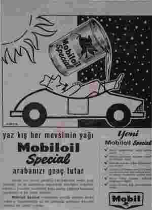   yaz kış her mevsimin yağı Mobiloil Specdak arabanızı genç tutar Ancak her zaman gerekliği gibi yağlanan molör getç...