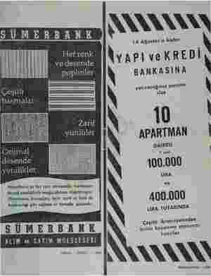  İŞ , Herrenk il vedesende | eleyen YAYINI yünlüler Orijinal desende dail Sümerbank'ın her cins mevsimlik kumaşları birçok...