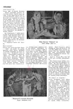  TİYATRO Haklı şöhretin tadı Fakat 1960 - 61 kışında Kenterler Karaca Tiyatrodan ayrılmak du- rumunda kaldılar. İşsizlik...