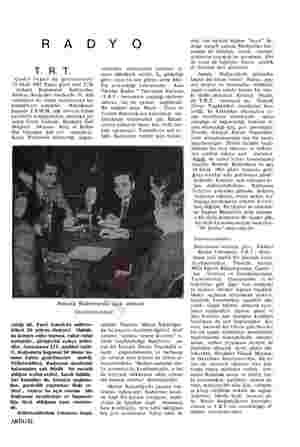  RAD Y O TL RI. "Godot bugün de gelemiyecek" 13 Ocak 1963 Pazar günü saat 21'de Ankara Radyosunu dinleyenler, Türkiye...