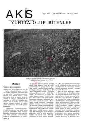  HAFTALIK AKTÜALİTE MECMUASI URT Sayı: 457 Cilt XXV Yıl 9 30 Mart 1963 LUP BİTENLER Ankara caddelerinde devrimci gençler...