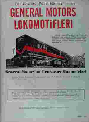  MI a Gdiş en, e ae çam — Demiryolunda ,, En aklı başında “ yatırım GENERAL MOTORS LOKOMOTİFLERİ Dizel lokomatiflerinin proje.