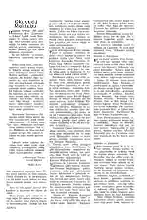  Okuyucu Mektubu prghnizin 10 Nisan 1964 tarihli nüshasında çıkan "Enformasyo- na Kitaksi" başlıklı yazıda Daire- mizden bir