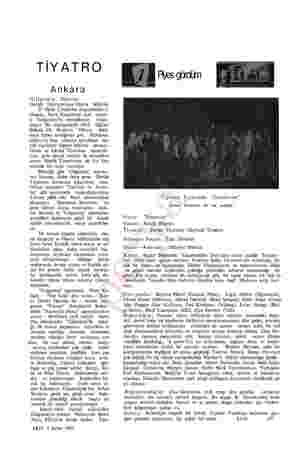  TİYATRO Ankara "Gilgameş" Operası Da Tiyatrosunun Opera bölümü, Ocak Çarşamba akşamından İ- tibarn, Nevit Kodallının yeni...