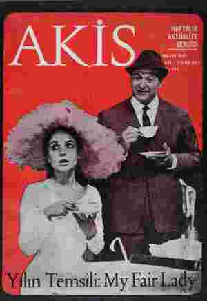 Akis Dergisi 20 Mayıs 1967 kapağı