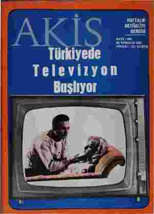 Akis Dergisi 22 Temmuz 1967 kapağı