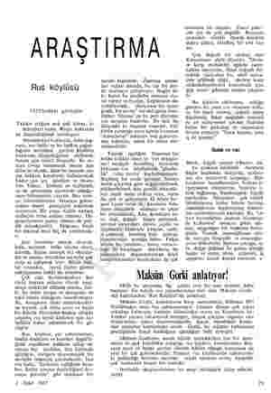  ARAŞTIRMA Rus köylüsü 1922'lerdeki görüşüm Takdir ettiğim pek çok kimse, ö- tedenberi bana, Rusya hakkında ne düşündüğümü...