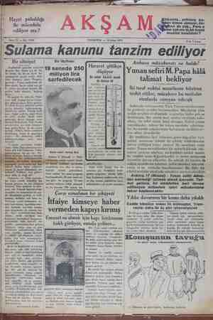 Akşam Gazetesi 18 Şubat 1929 kapağı