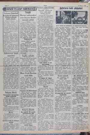  Akşam 12 Haziran 1929 ötekine gitmek Kkabil olacak Ankara 10 (Hususi) — Na- fia vekâleti, alâkadar daire- derle birlikte bu