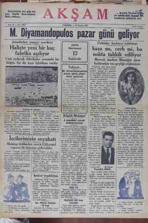 Akşam Gazetesi 20 Haziran 1929 kapağı