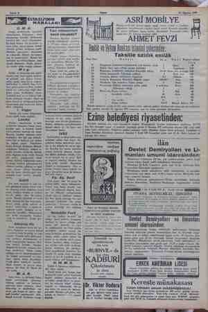    16 Ağustos 1929 D.M. A. mesleklerde olamadığınızı - bilmiyoruz, kusurlarınız. barizdir. İradesizliği kendiniz bile itiraf.