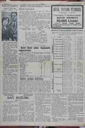  -— Sahife 10 21 Teşrinişani 1929 Kayzerin hemşiresi Zubkof 6 hafta hapis cezasına mahküm olacak Prenses Viktorya ve Zubkot