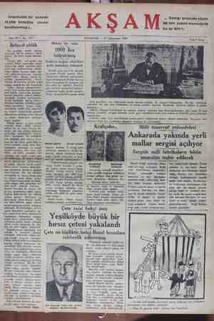 Akşam Gazetesi 27 Ocak 1930 kapağı