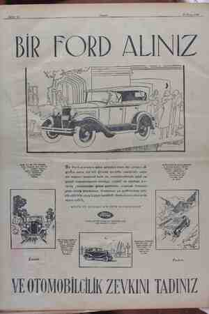    Sahife 12 Bp 25 Mayıs 1930 l | ih, . Mm mi 2 | | yi) « Ki KÖ) İl İİ 1 Kk ea veni si Bir Ford arabasını satın almakla hem