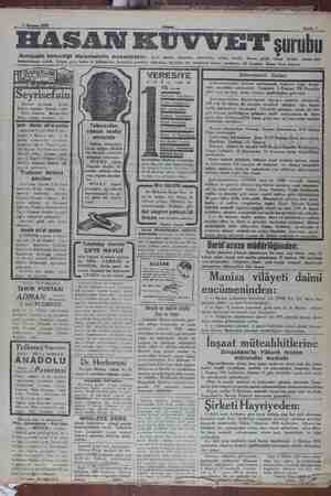    2 Haziran 1930 HASAN KUVVET Avrupada birinciliği diplomalarla musaddaktır. hastalıklarına nafidir. Solgun genç kızlar ve