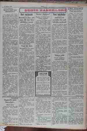       26 Haziran 1930 Seyahat mektupla Berut'u nasıl imar edebilmişler? © Berat; haziran t şehrinin si mai Ber rası karlarla