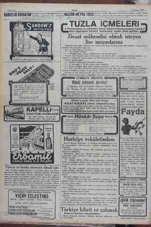    Beri ay e argunat i kapı'da posu. Fia azon Bo Sahife 12 Akşam 4 Temmuz 1930 fi idir. Ki KABIZLIK SUiHAZIM” vin öy dez madı