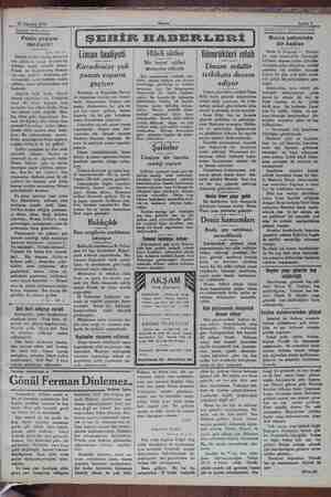    15 Ağustos 1930 Akşam Seyahat mektupları : —— maz Fesin yegâne map ! am, ağustos Şam'da Subber ili bir nebat var. Subber'e