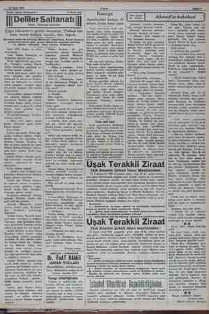    12 Eylül 1930 Tarihi roman tefrikamız: 1 Zerefşan bahçede şehzade Mehme Sene 1053. Samur ve anber devrindeyiz. ri...