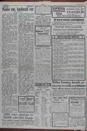  15 Eylül 1930 Sahife 4 14 EyiDi 1930 Akşam mama — Tefrika No.16 Paris'te “Akşam —— si a şam yi zetesi Paris'te * “Bul ovard