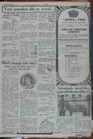  2 Kânunusani 1931 Akşam Sahife 11 Yeni seneden altı ay evvel «Bu vesika İstanbul Tapu müdiriyetinin bir dosyasında...