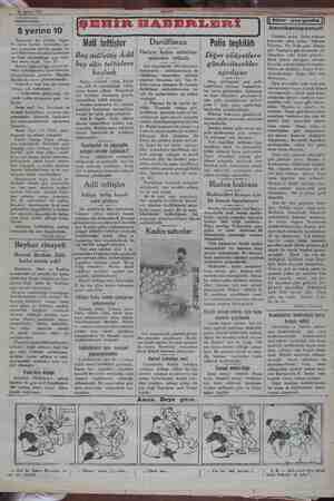   16 Şubat 1931 DEDİKODU: Hiyanet saatlerinde bir tahavvül: 5 yerine 10 Dünyanın her r yerinde biçare kc caların karıları...