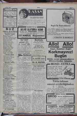      22 Mayıs 1931 . e Seyrisefain Gi” Galata 2362 Şube Sai Mühürdar 0 Merkez Köprü başı Acentast zade Hant Mersin postası