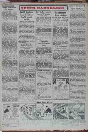  8 Tesimerel 1931 AKŞAMDAN AKŞAMA ingiliz sefaretinde ECE ... İngiliz sefaretinde Türk yetii e ayın 23 ve 2$-inde umuma göst