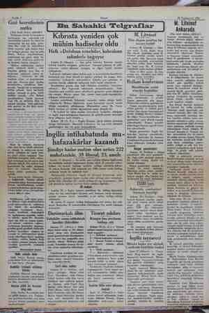     Sa hife 2 Akşam 28 Teşrinievvel 1931 Gazi hazretlerinin nutku (Baş tarafı birinci sahifede) Türkiyenin büyük Reisicumhuru