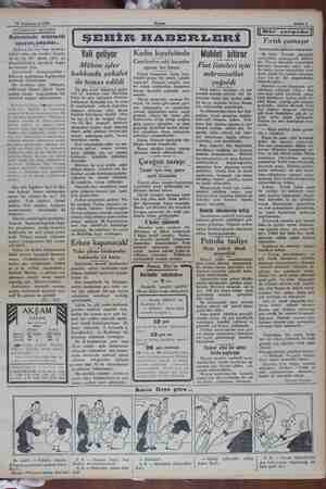  28 Teşrinievvel 1931 —— Sahife 3 AKSAMDAN AKŞAMA —ğ———— Kabrinizde müsterih uyuyun, paşalar.. İngiltere'nin kaç tane müstem-