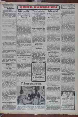  ğ A 20 Teşrinisani 1931 . E AKŞAMDAN AKŞAMA Musıki ruhun gıdası imiş! Derlerse de inanma.. Musıki ruhun gıdasıymış!.....