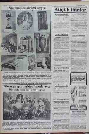  Akşam Sahife 10. 23 Teşrinisani 1931 Eski işkence aletleri sergisi İN İTİ m LE ht LL Londrada maruf bir kilisenin tamiri için