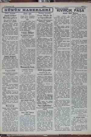    13 Kânunuevvel 1931 Gene damping Japon malları Mısırdan geliyor Son günlerde Japon ithalâtı gene çoğaldı Hükümet ( iktisadi