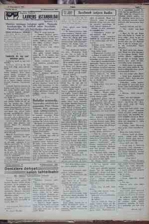       13 Künu 1931 Tefrika No: Hariciye müsteşarı kulağıma eğildi : İngiliz Cas LAVRENS İSTANBULDA! 13 Kânunuevwvel 1931...