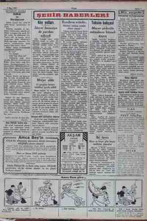   7 Mart 1932 Akşam Sahife 3 AKŞAMDAN AKŞAMA . z z çırpıda m a e. inkar EHİR HABERLERİ | insanarvehayıanar 2 —. Dikkat edin