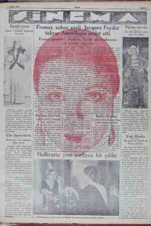  9 Mârt 1932 Gi Zarafet yarışı Lilyan Tashman birinciliği kazandı Hollivutta artistler o arasında sık sık müsabakalar yapılır.