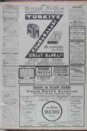  YE A 12 Mart 1932 SEYRİSEFAİN Merkez acenta: Galata Köprübaşı B. 2362. Şube A. Sirkeci Mühürdar zade han 2. 2740....